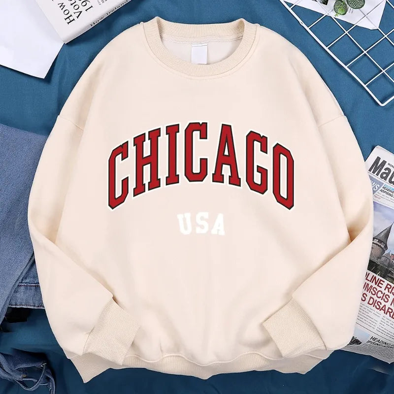 Men’s Chicago USA Graphic Fleece Sweatshirt