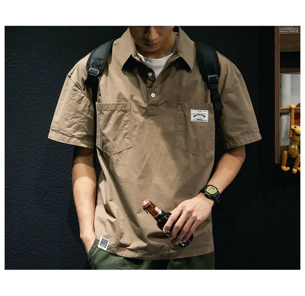 Men's Summer Pocket Shirt