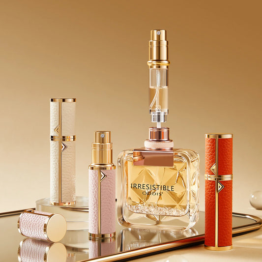 5ml Mini PU Leather Perfume Atomizer