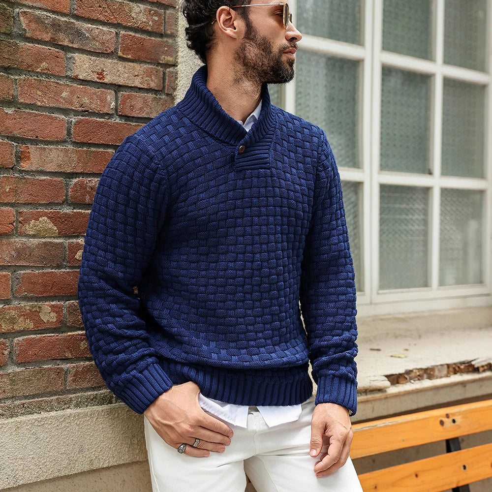 Men's Ribbed Knit Sweater