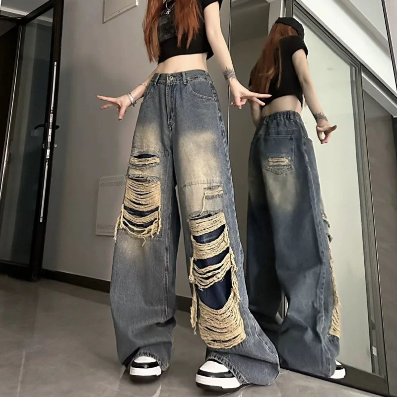 Baggy Ripped Jeans