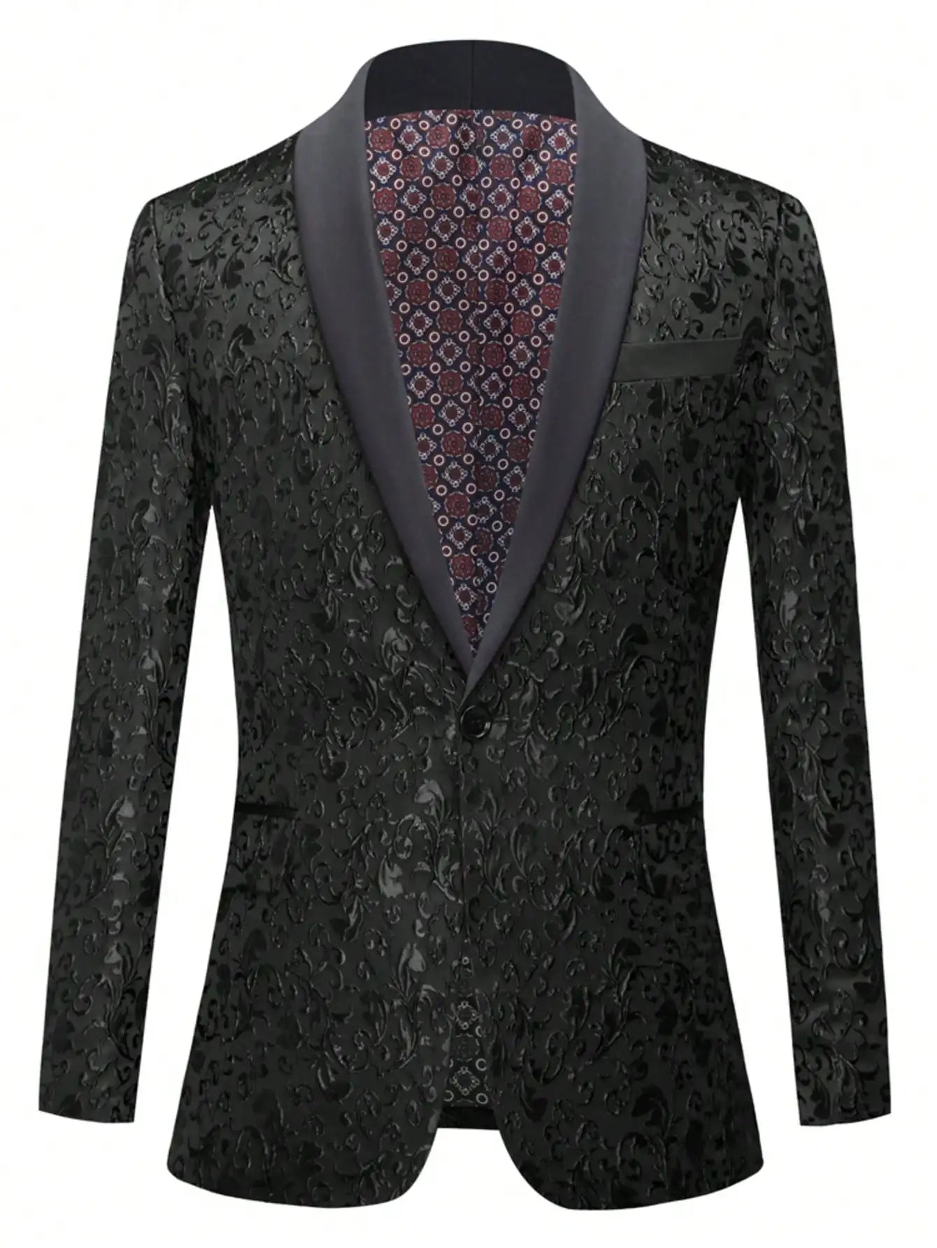 Paisley Tuxedo Jacket