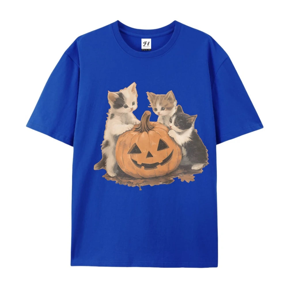 Kitty Pumpkin Tee