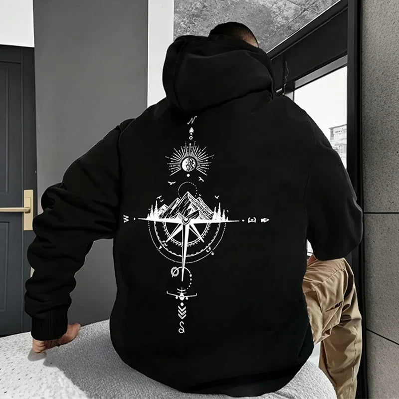 Sports Hooded Sweatshirt