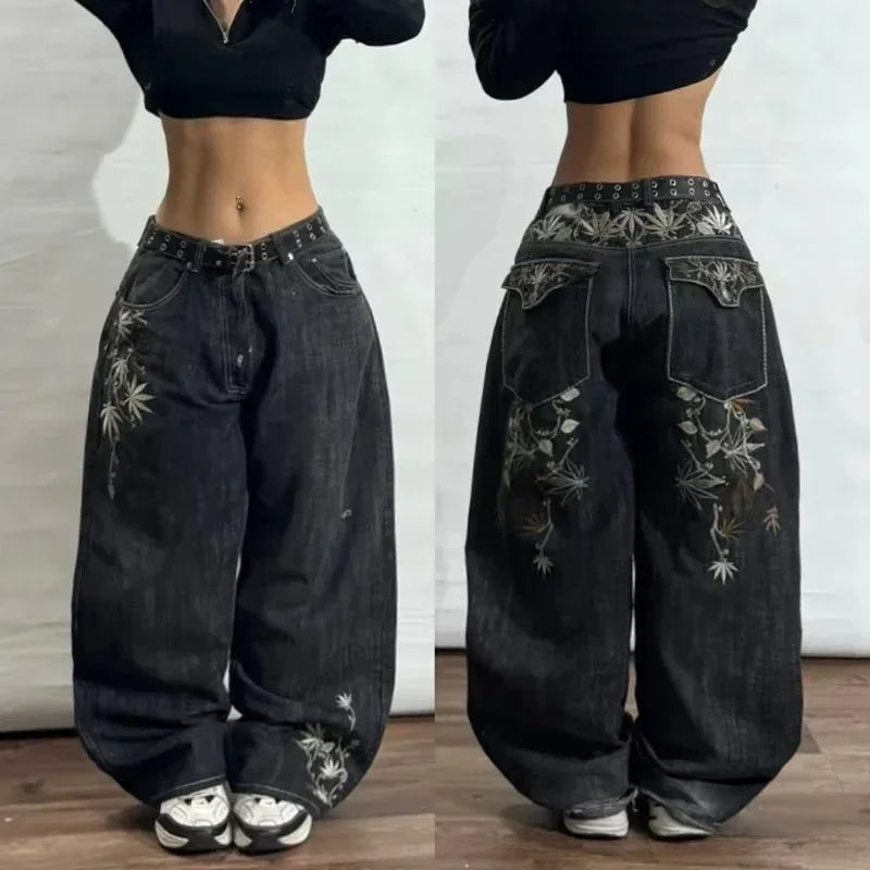 High Waist Wide Jeans