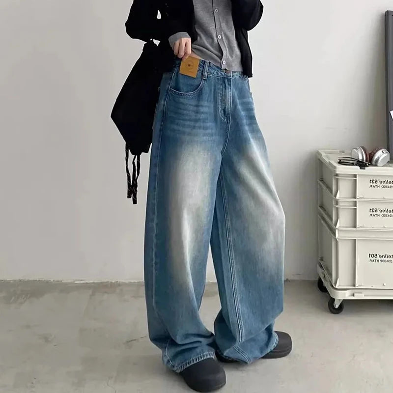 Retro High-Waist Jeans