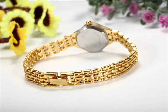 Women’s Gold Bracelet Quartz Watch