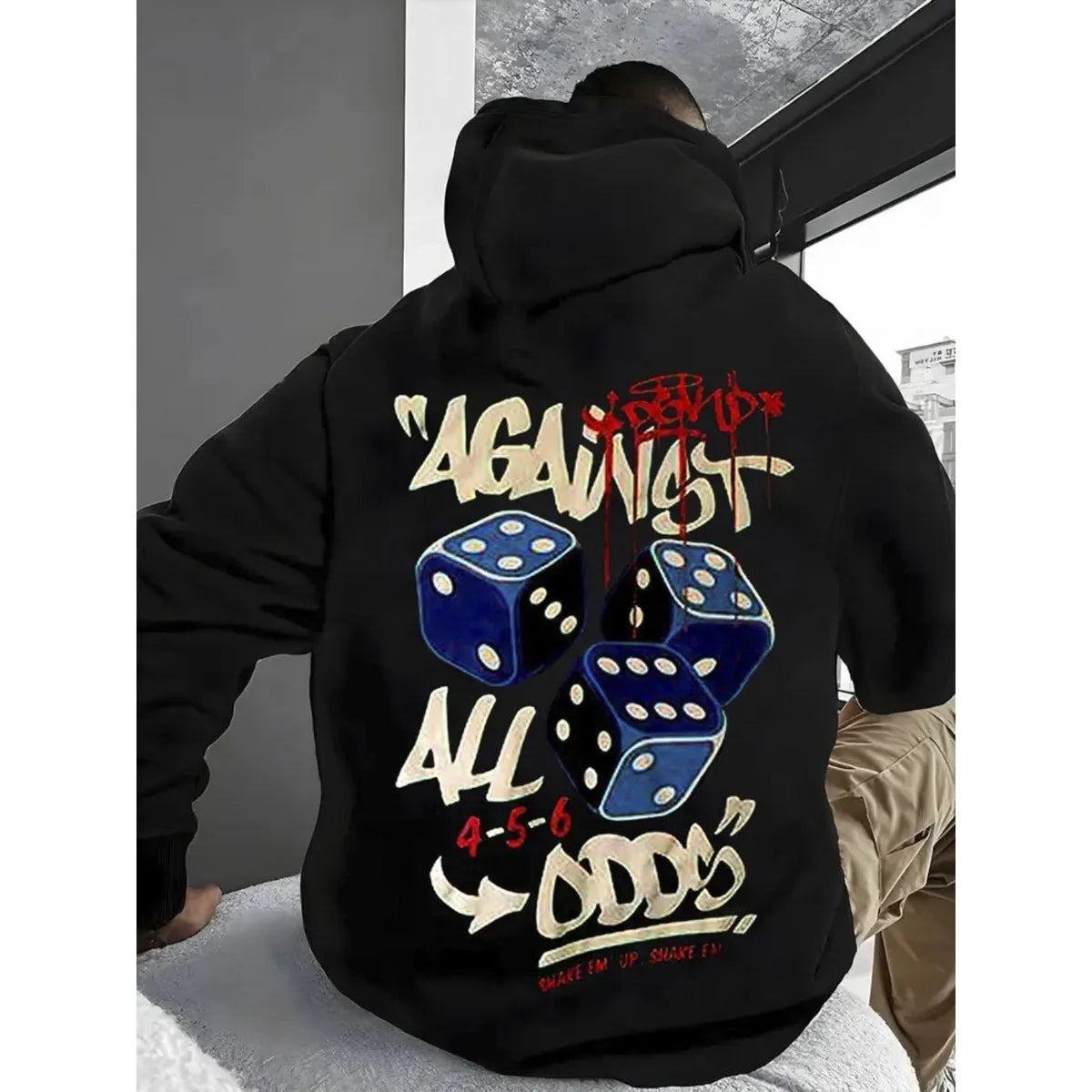 Street Style Plush Hoodie