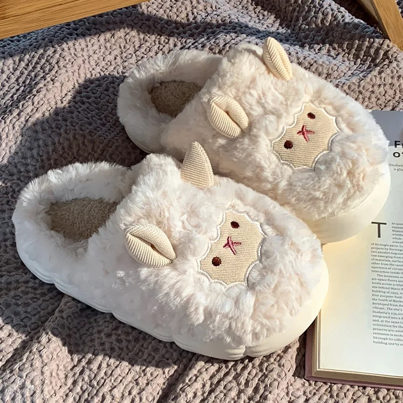 Sheep Fluffy Slippers