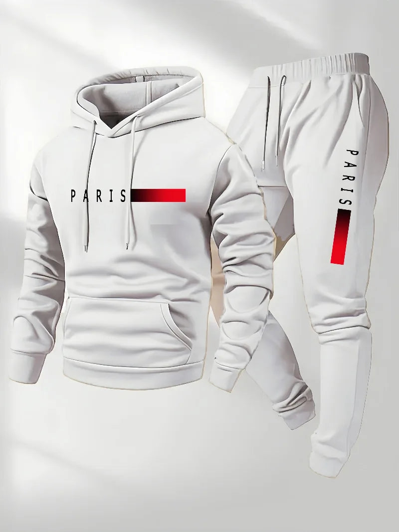 PARIS Letter Hoodie Unisex