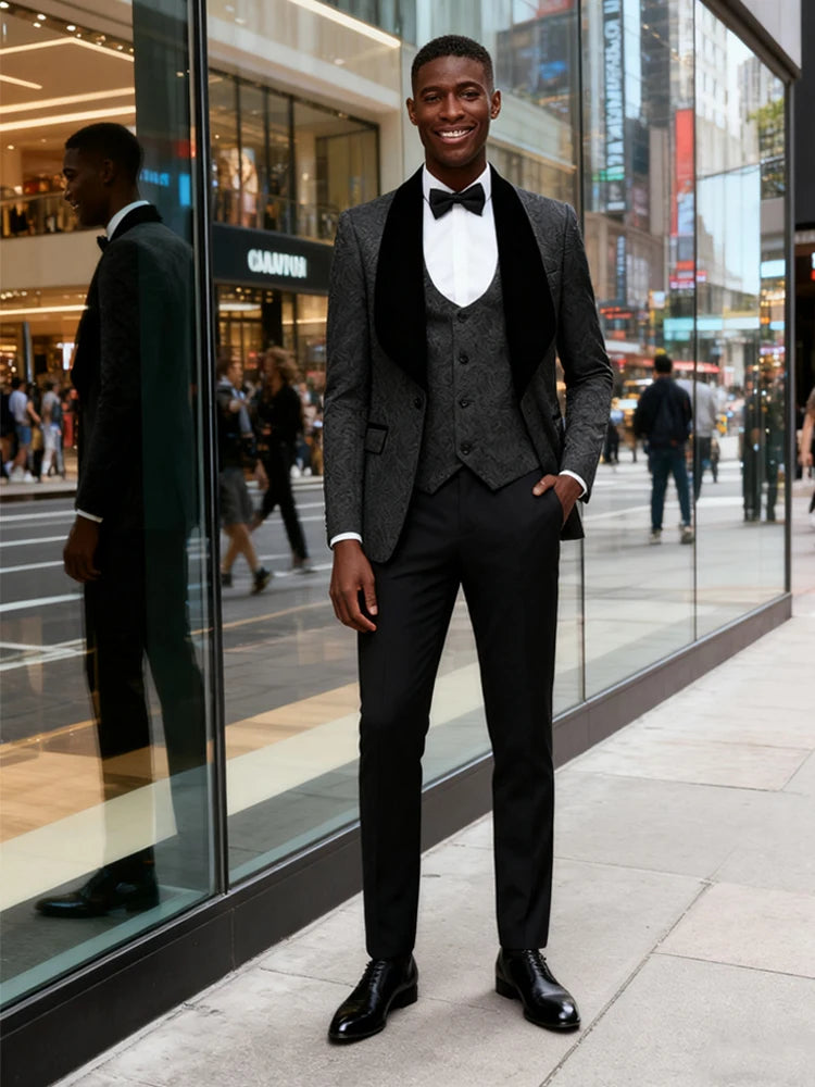 Printed Tailcoat Set