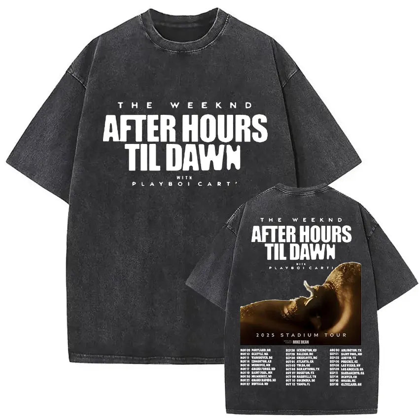 T Shirt Men Streetwear Cotton