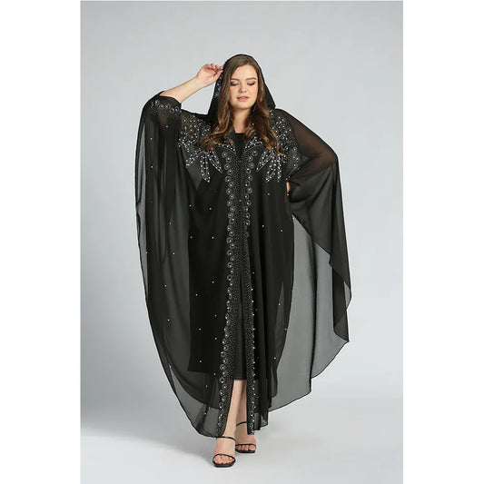 Abaya-Dubai Diamond Evening Robe