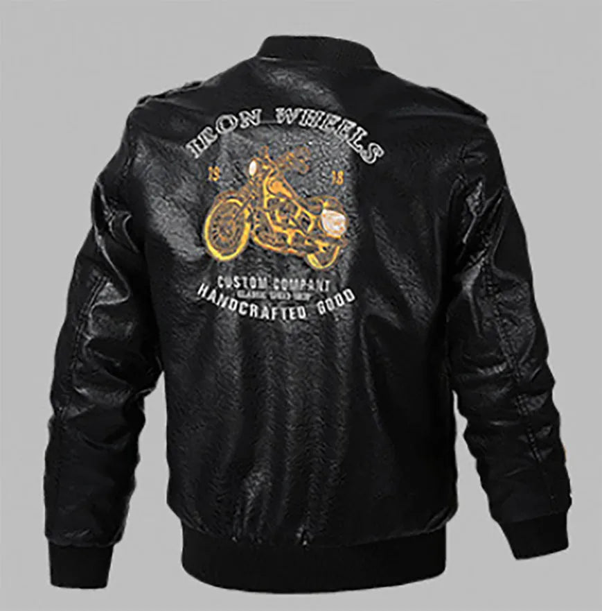 Men’s Slim Leather Jacket