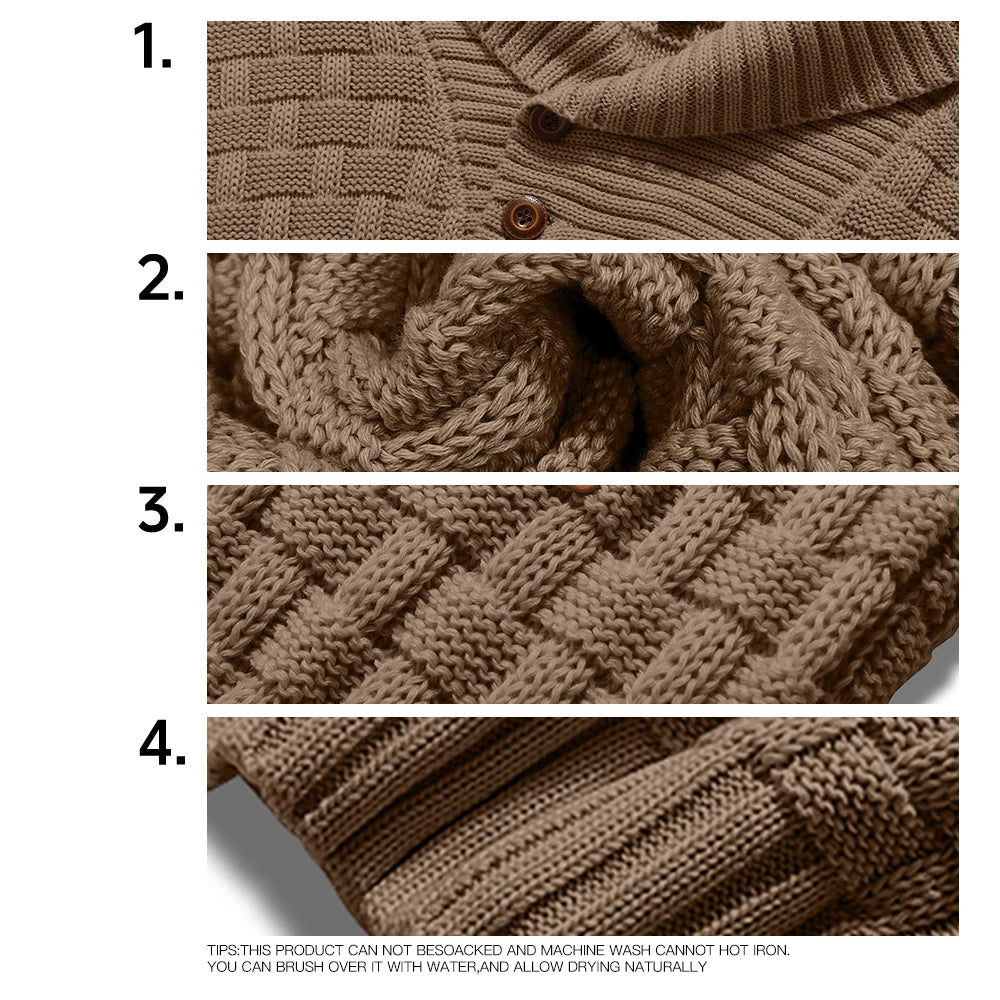 Men's Ribbed Knit Sweater