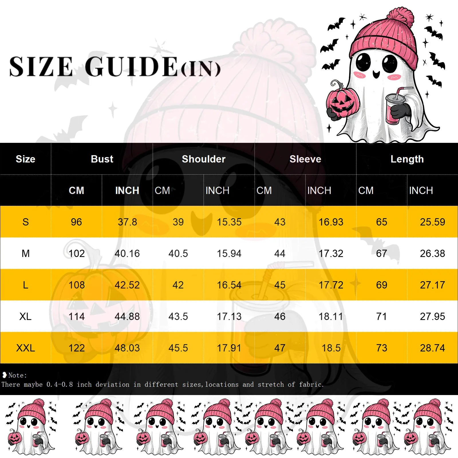 Three-Quarter Sleeve Halloween T-Shirt