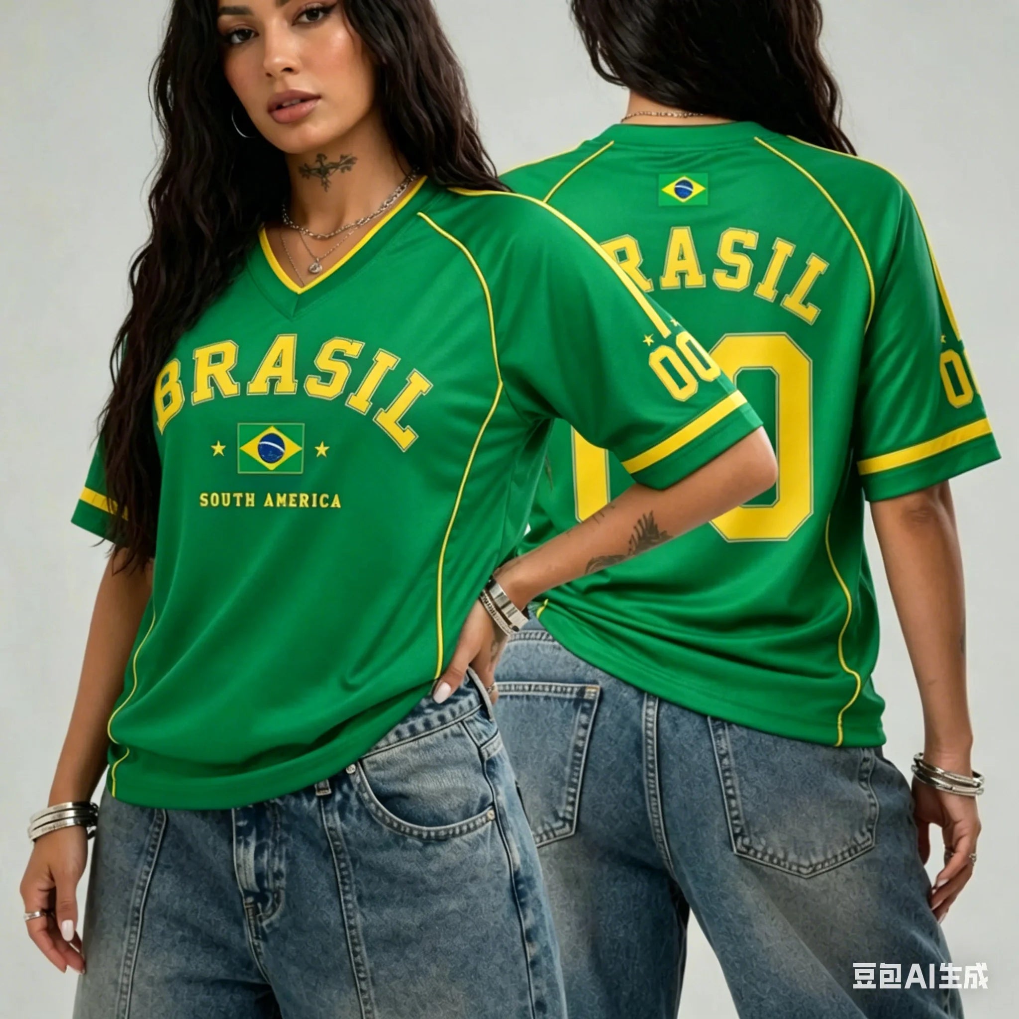 Women's V Neck T-Shirt