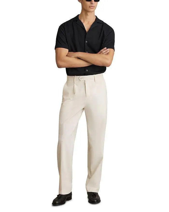 REISS | Textured Cuban Shirt