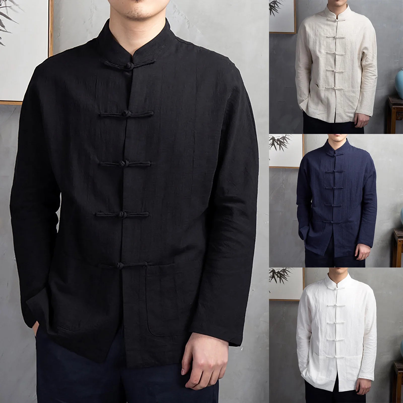 Men's Linen Tang Sweater