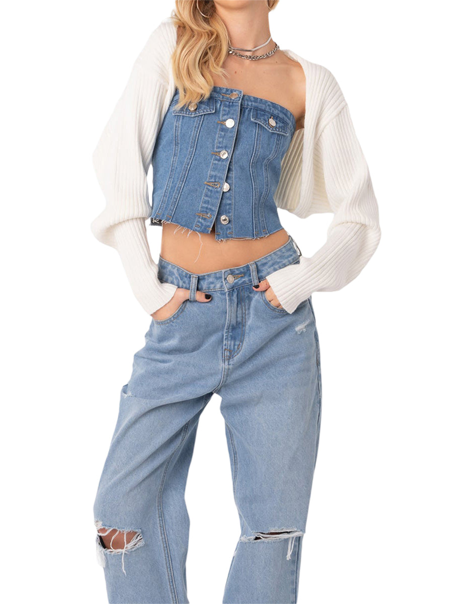 Women’s Knit Open Shrug