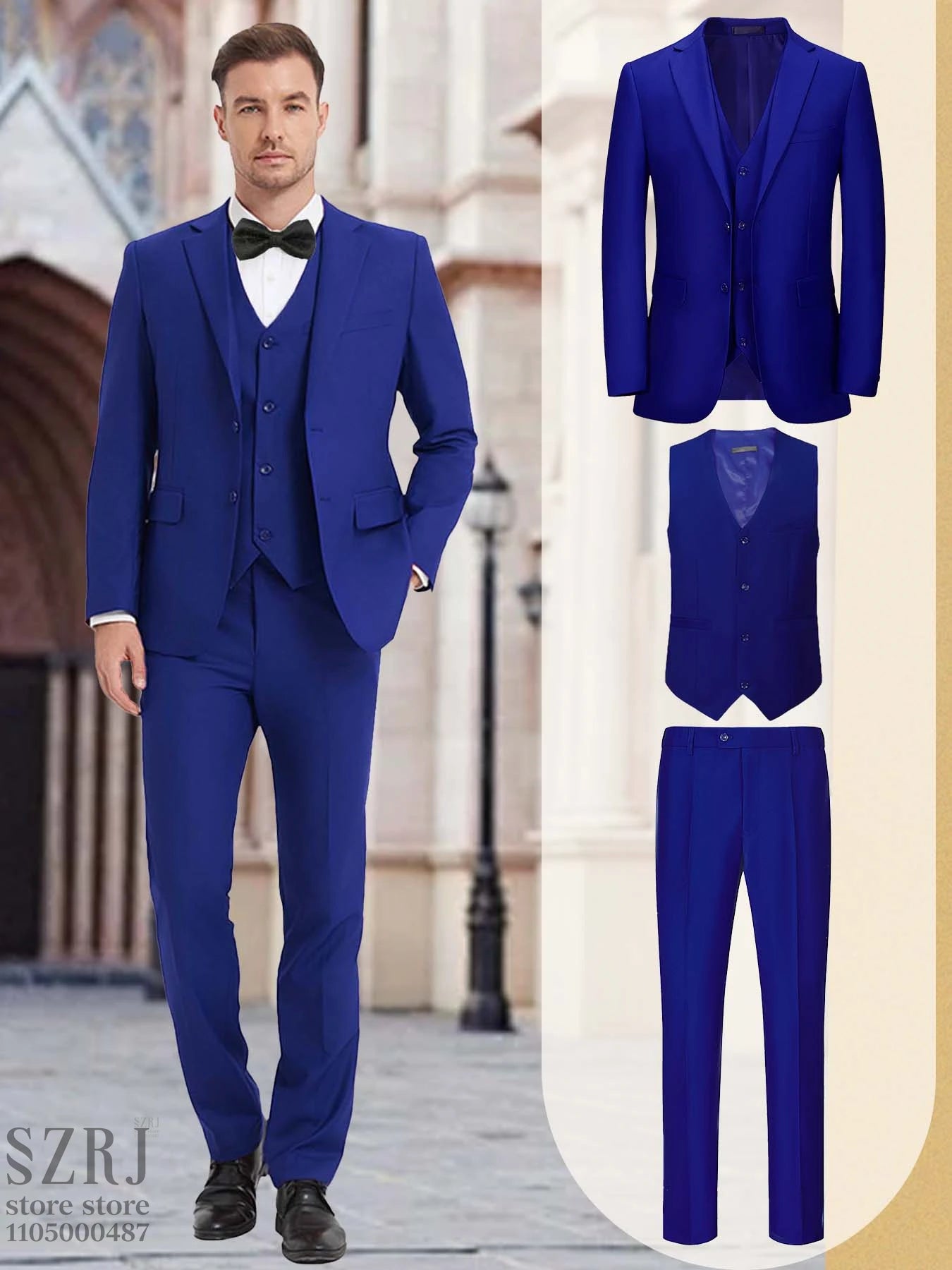 Two Button Suit Set