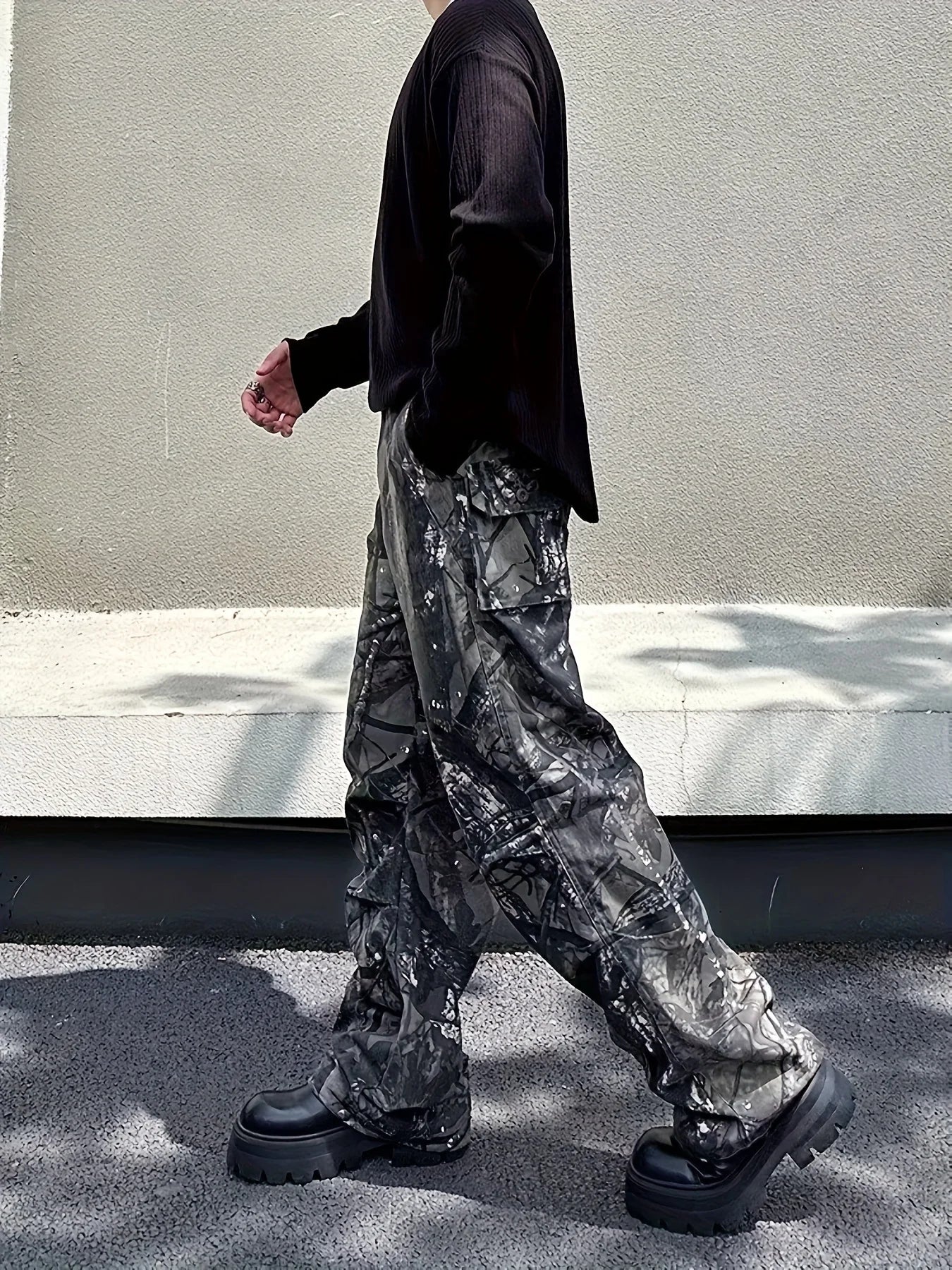 Camo Relaxed Fit Pants