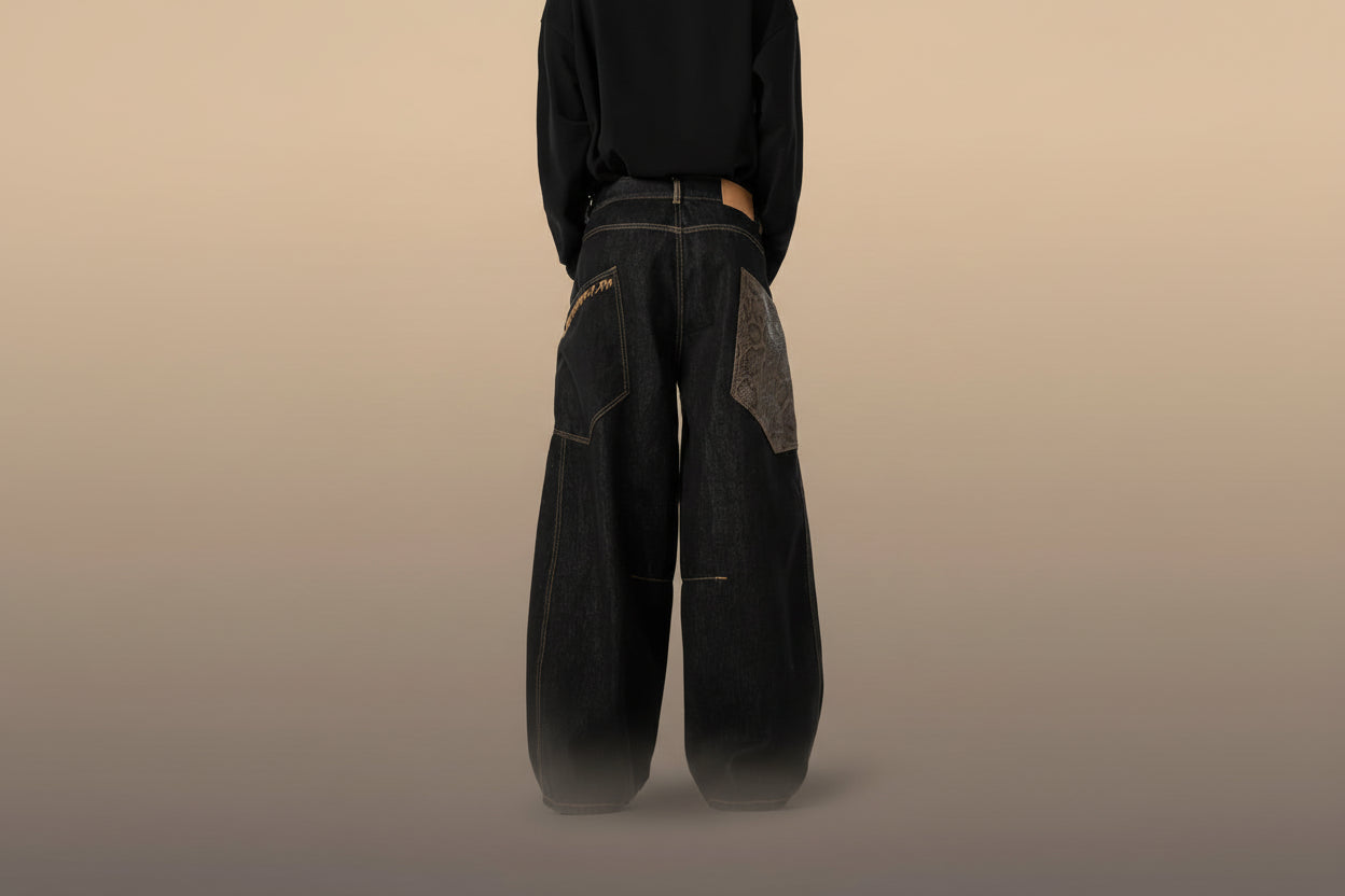 Baggy Wide Leg Jeans