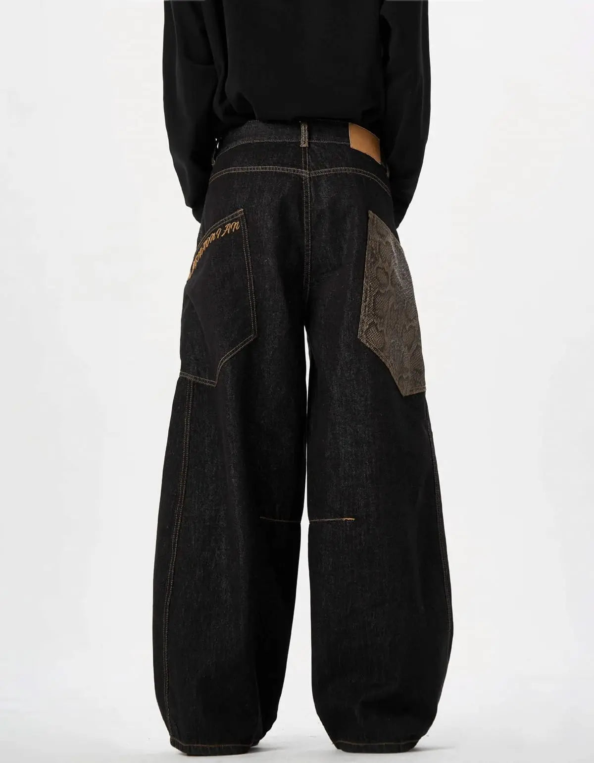 Y2K baggy wide leg skater jeans