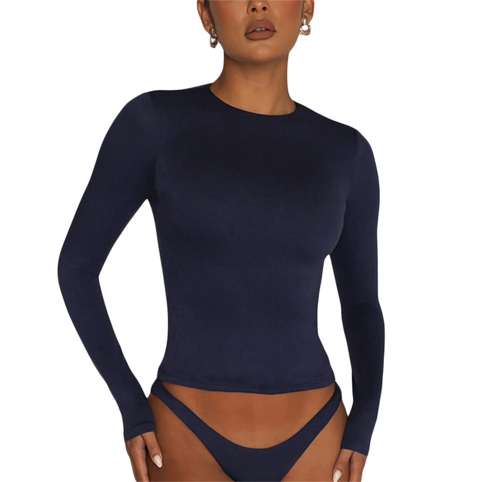 Slim Long Sleeve O-Neck
