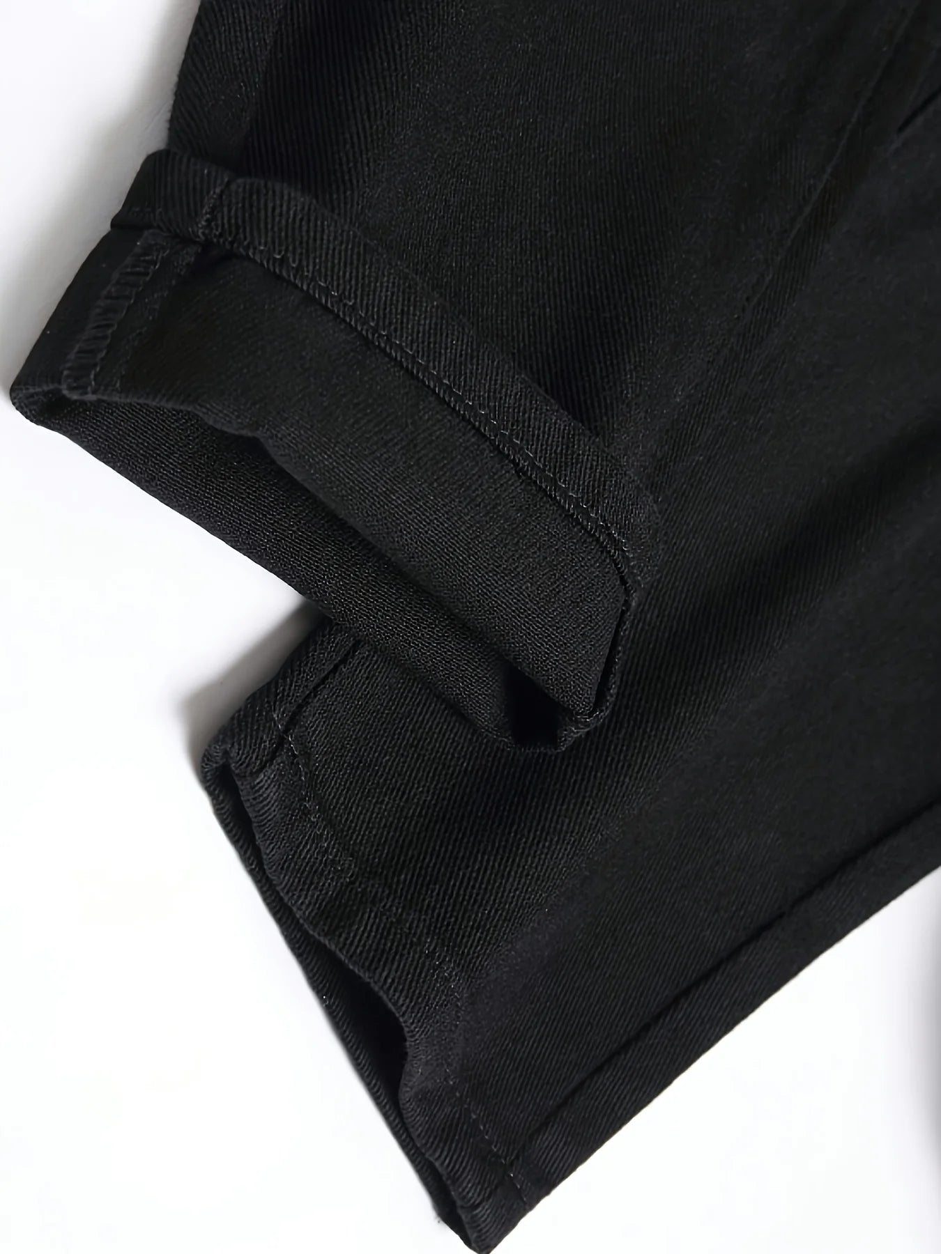 Men's Slim Black Jeans