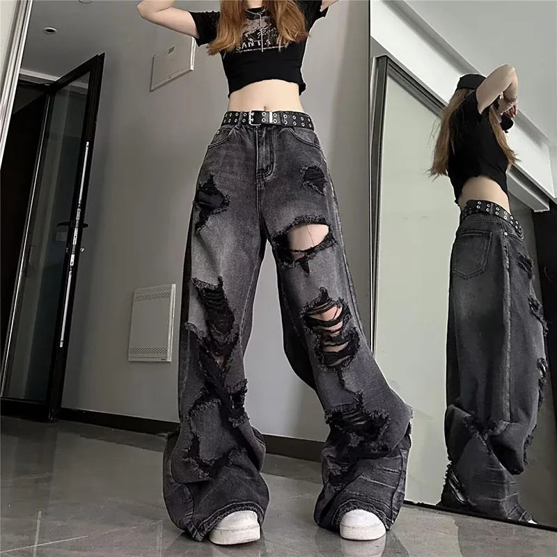 Women's Vintage Black Jeans