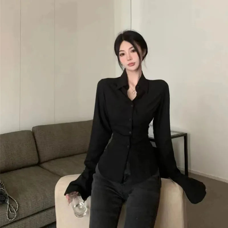 Women's Lace Up Back shirt