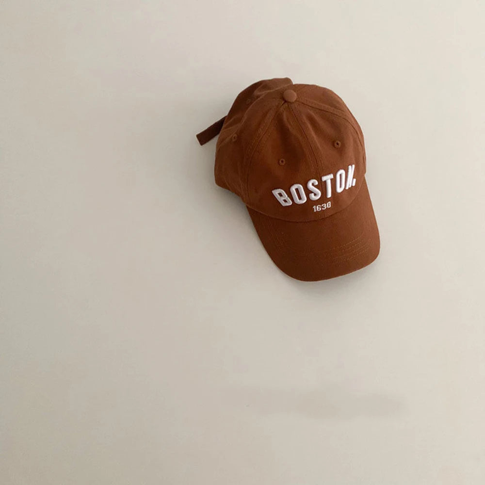 Kids Letter Baseball Cap