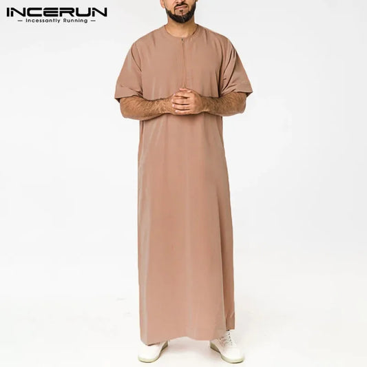 INCERUN Men’s Short Sleeve Kaftan