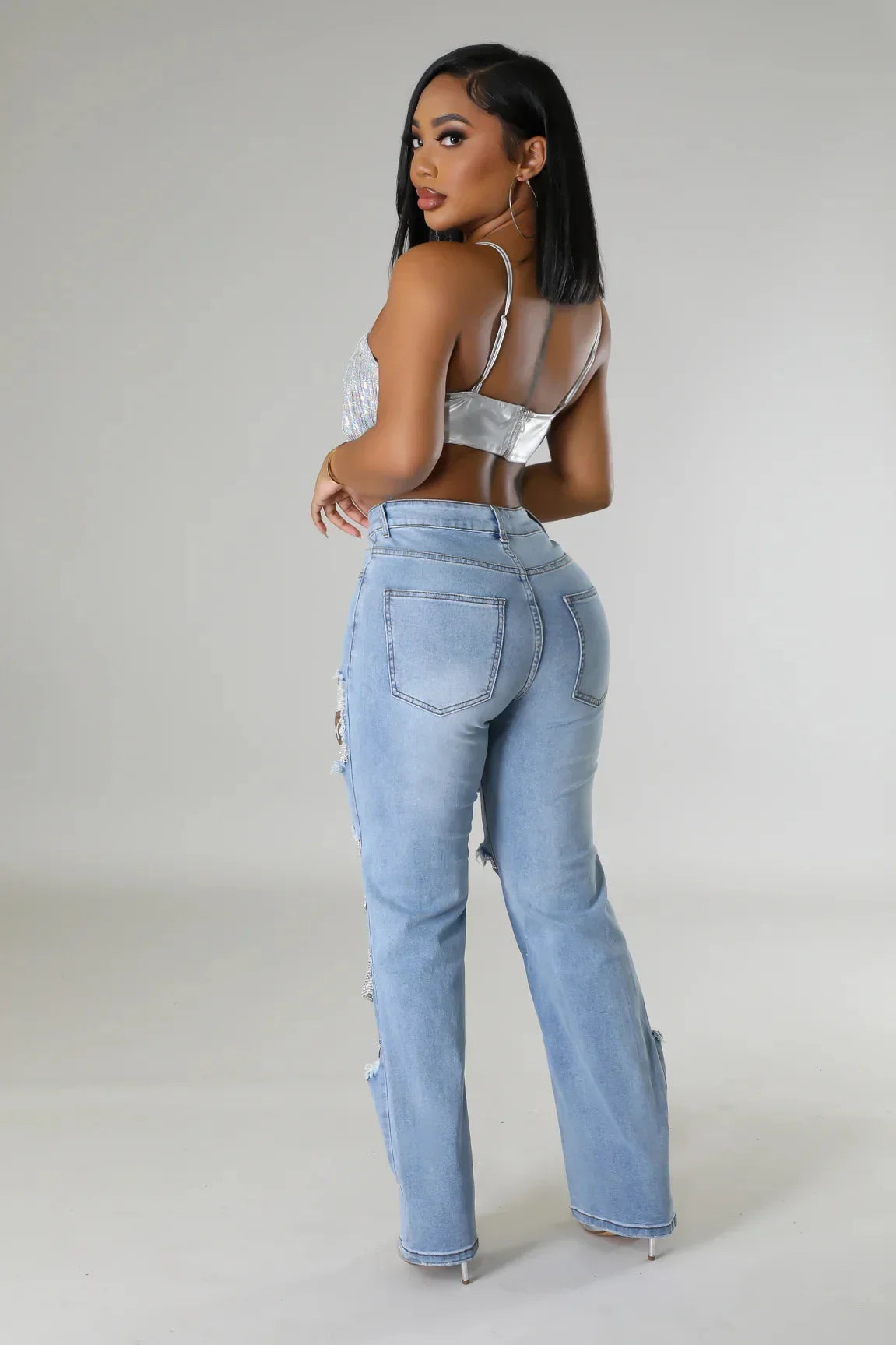 Women's Pearl Ripped Jeans