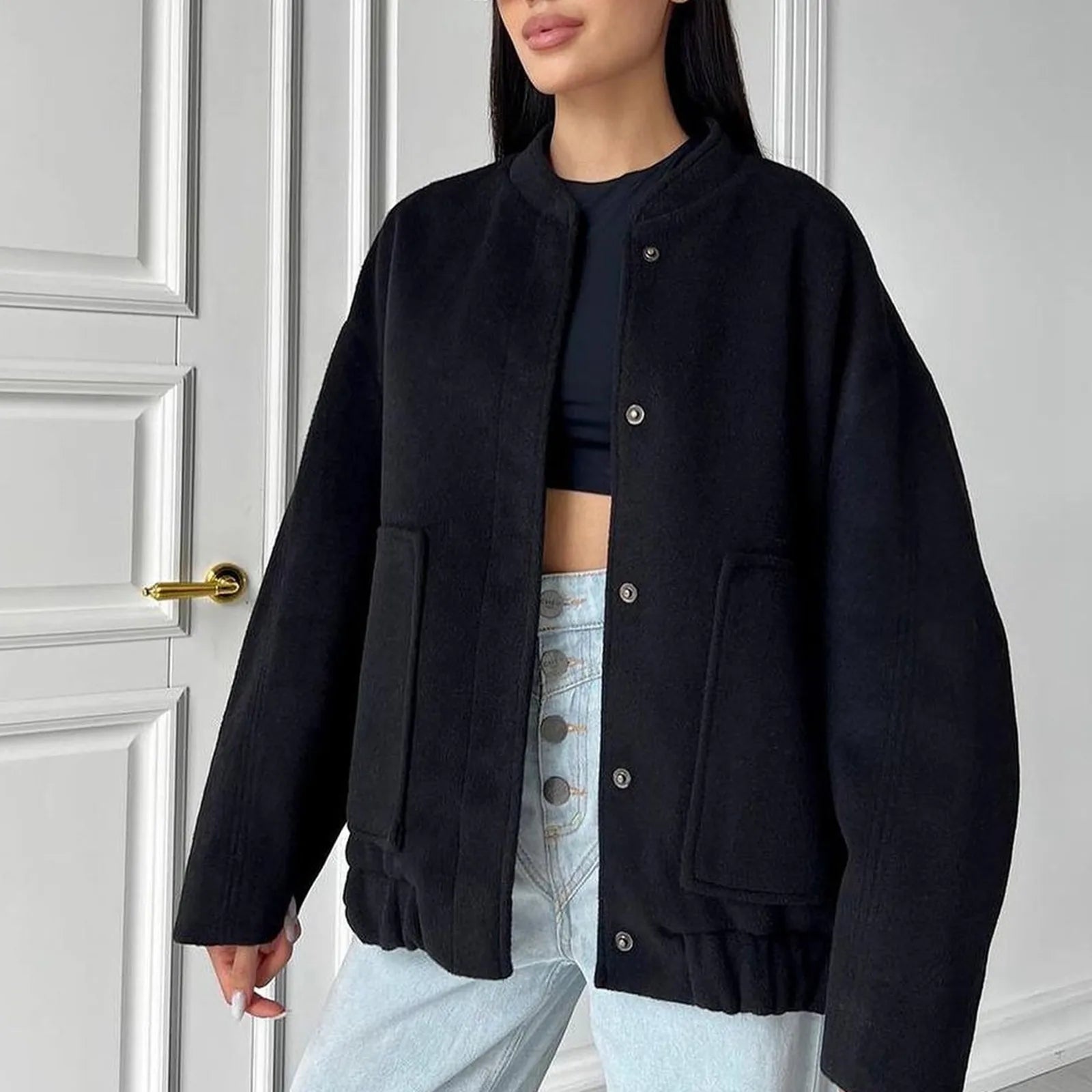 Women's Oversized Bomber