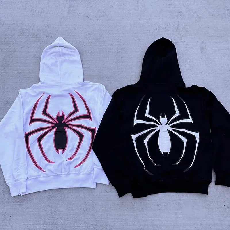 Graphic Zip Up Hoodie