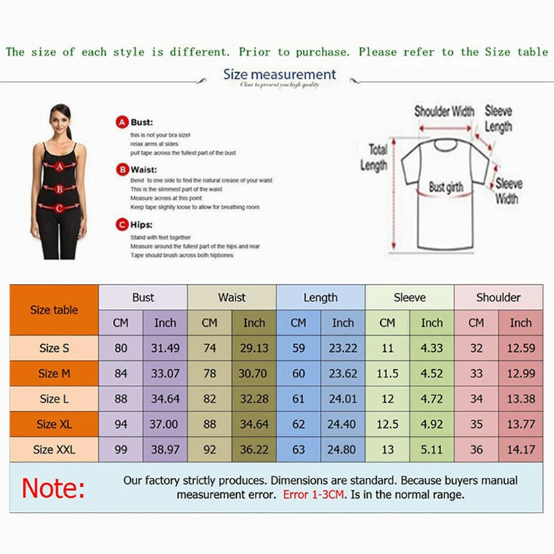 Size guide for Women's 90s Hip Hop Crop T-Shirt
