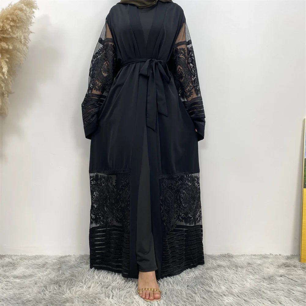Women’s Gold Rhinestone Abaya