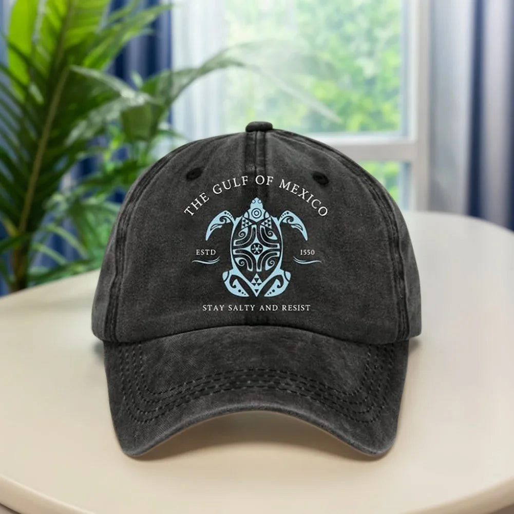 Letter Print Baseball Cap