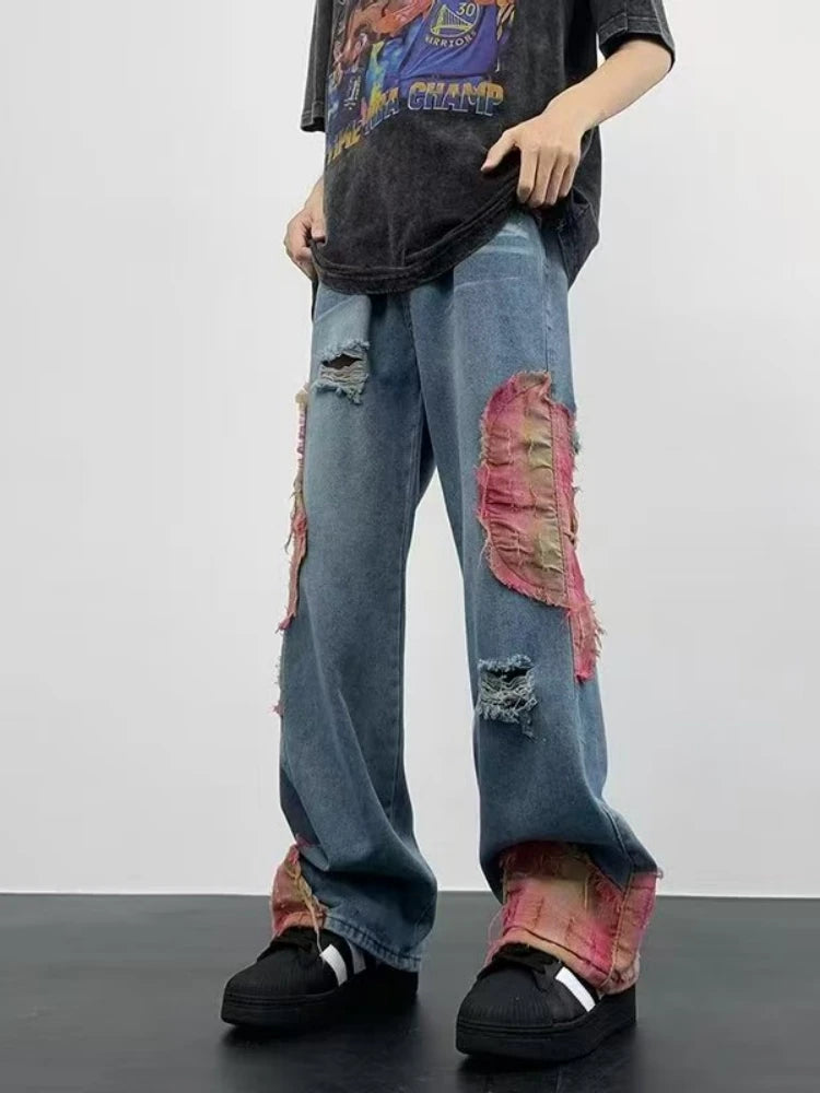 Flared Hip-Hop Jeans