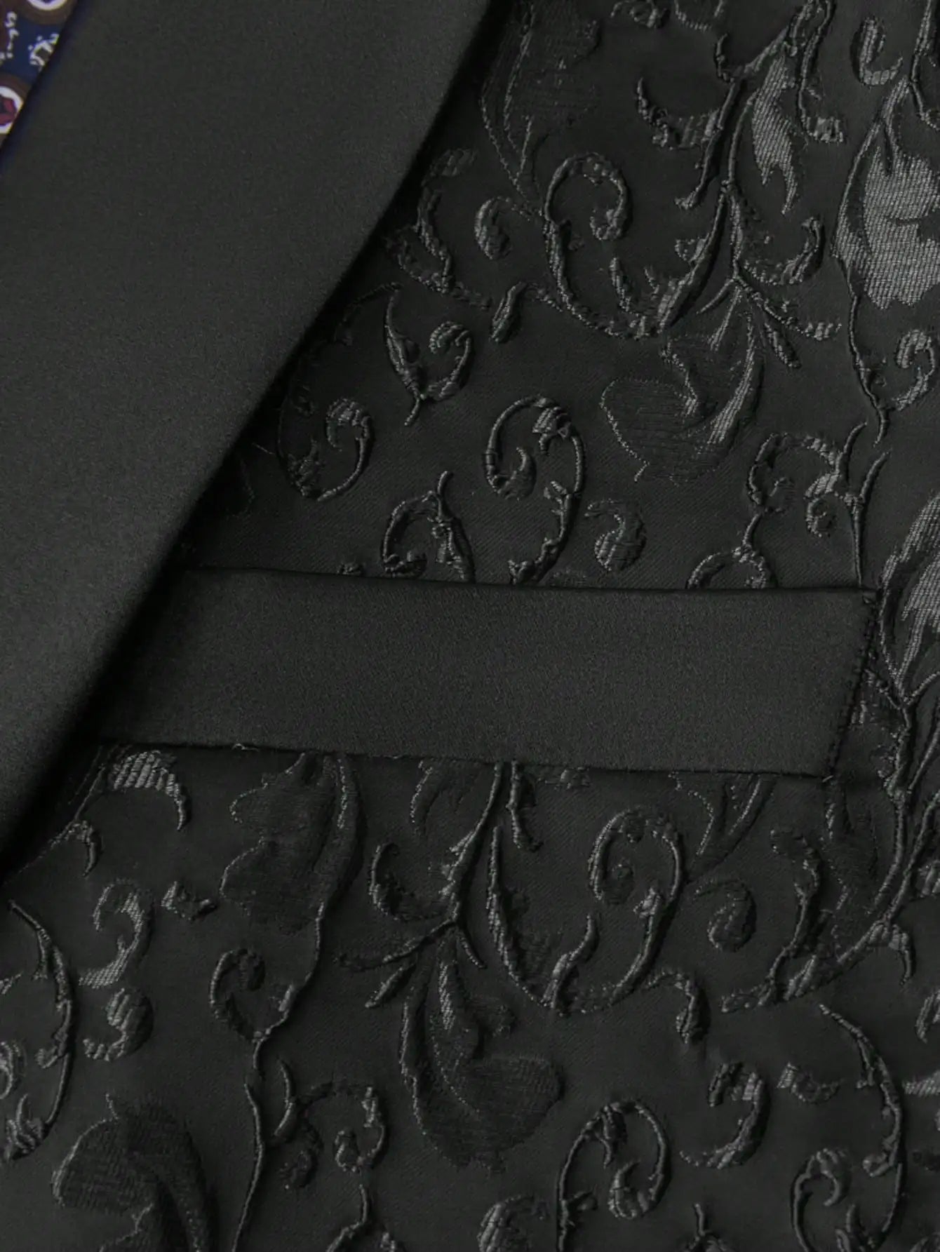 Paisley Tuxedo Jacket