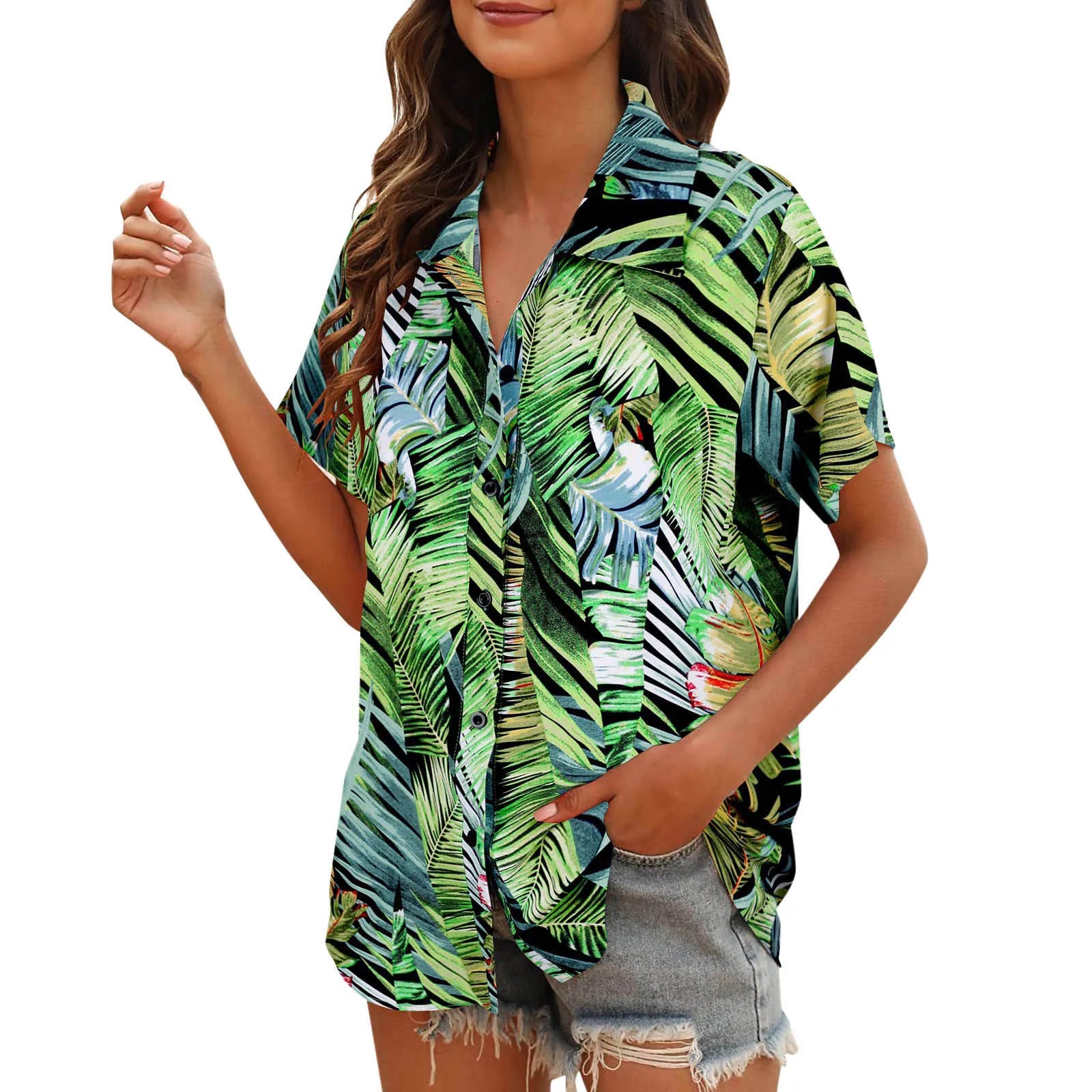 Tropical Leaf Shirt