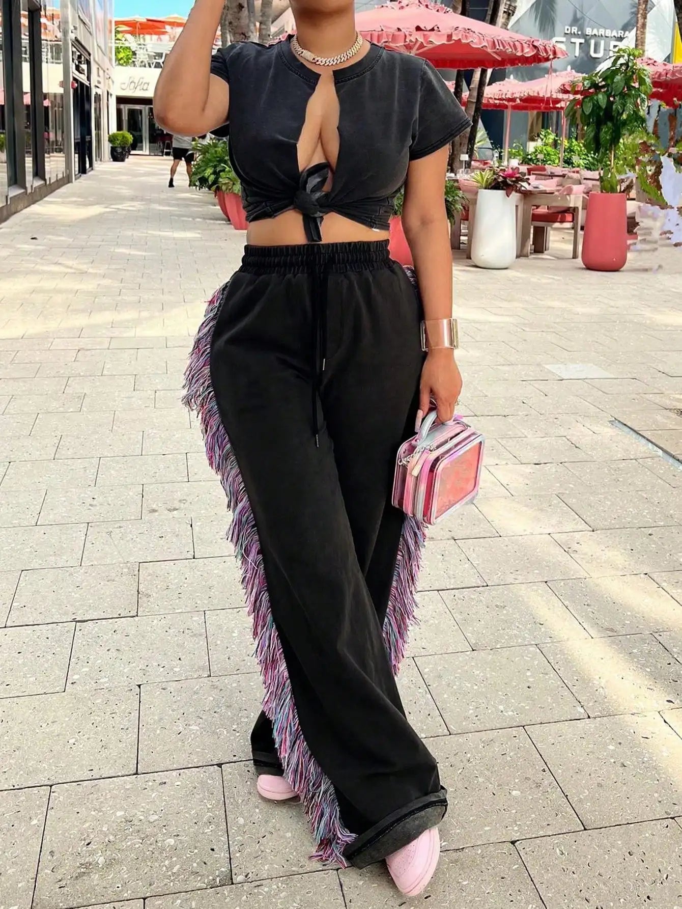 Fringe Tassel Pants