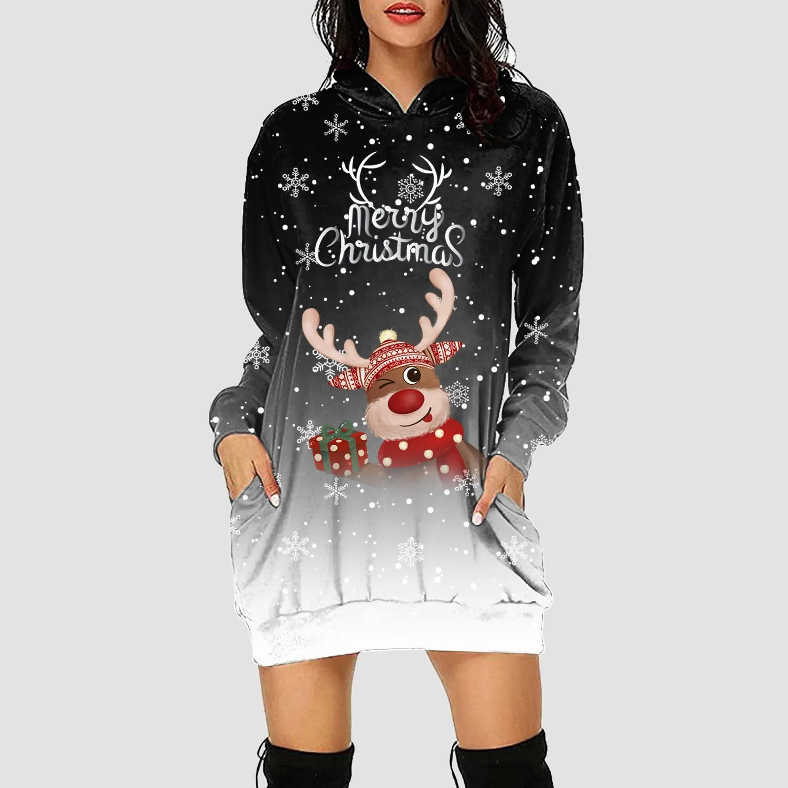 Christmas Sweater Dress