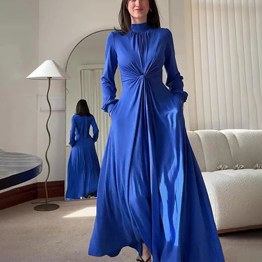 Women’s Folded Abaya Party Dress