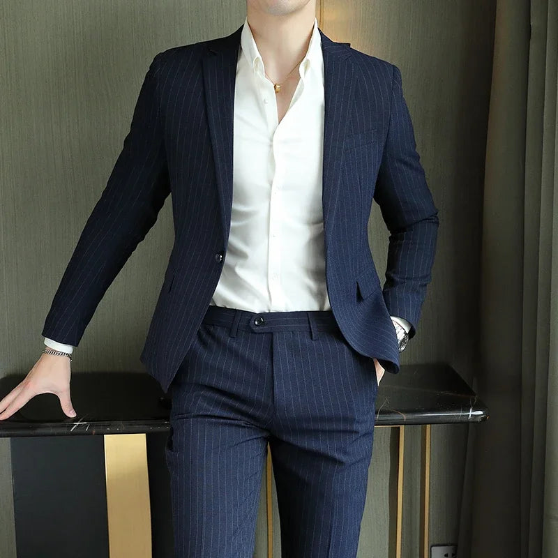 Men's Two-Piece Suit Set