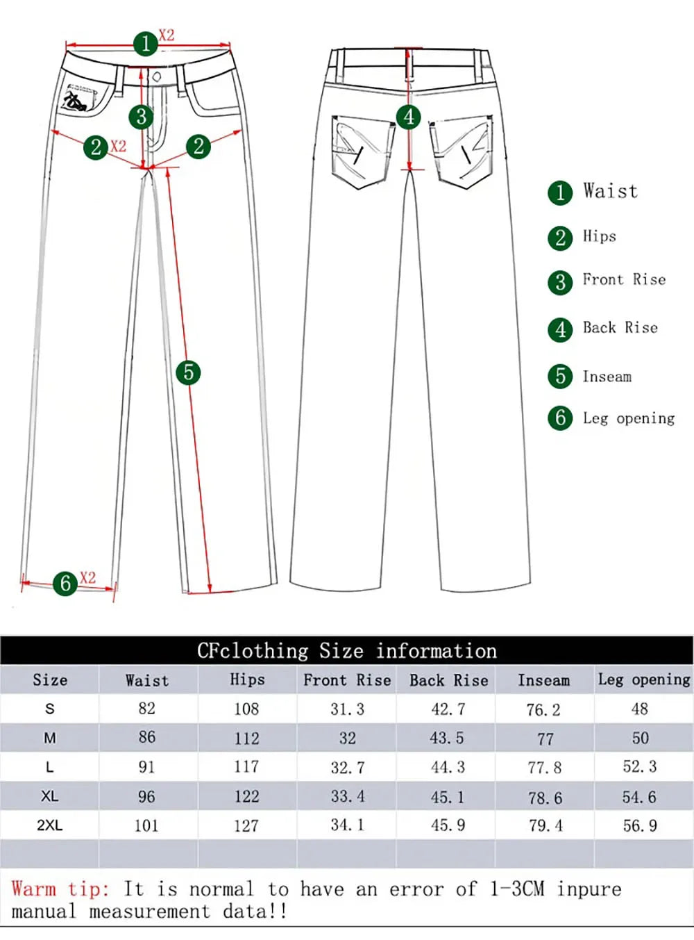 Unisex Retro Baggy Wide Leg Jeans