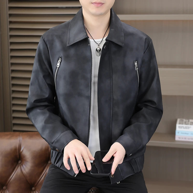 Men’s PU Leather Jacket