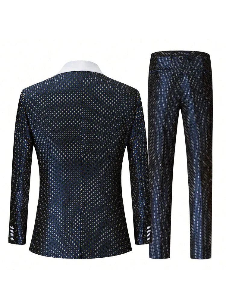 Slim Fit Three Piece